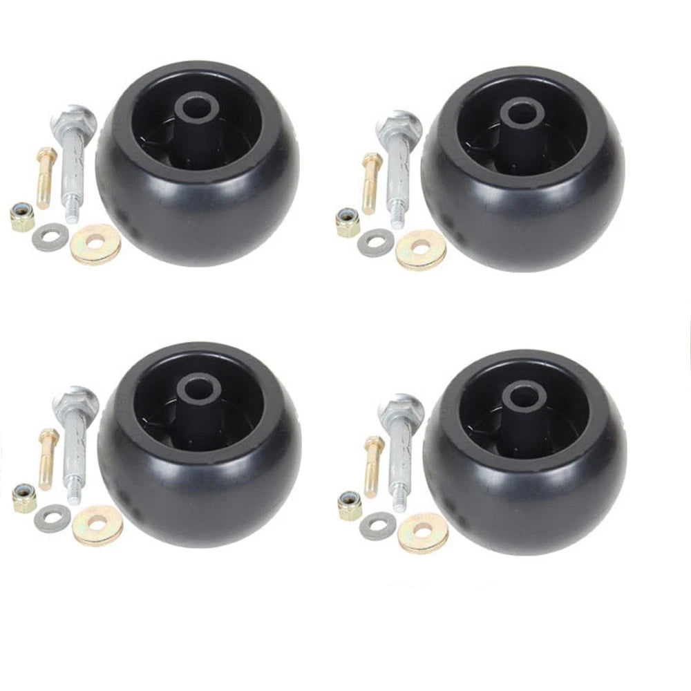 Set of 4 Mower Deck Wheels for Exmark (Fits 103-8415) 5" x 3-1/4"