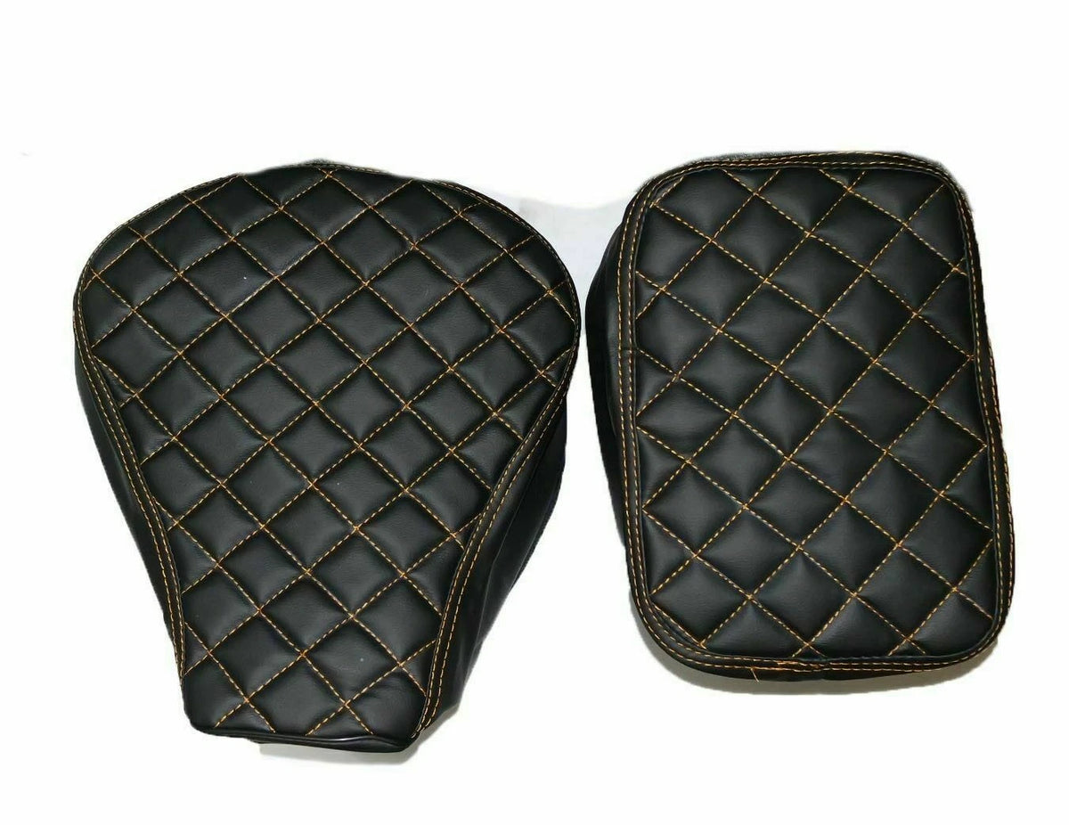 Front & Rear Seat Cover for Royal Enfield Classic Motorcycle