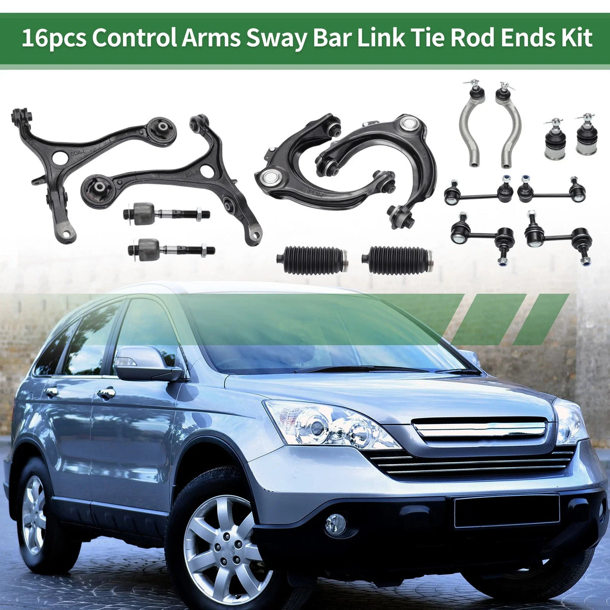 16pcs Front Suspension Control Arm Kit for Honda Accord (No. ES80287/K80228)