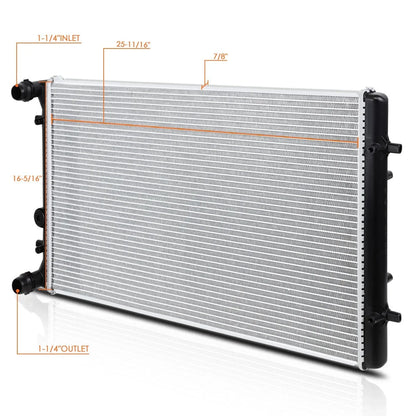 Aluminum Radiator for VW Golf City/GTI/Jetta (1999–2010) DPI-2265
