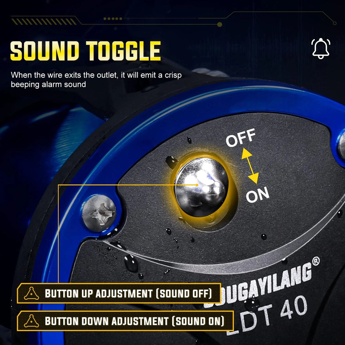 LDT30 Trolling Reel for Sougayilang Right Handed Fishing