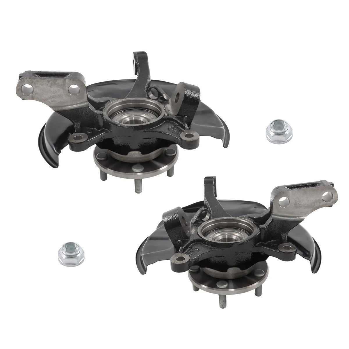 Front Left & Right Steering Knuckle & Wheel Hub Bearing Assembly for Toyota Camry (1997–2001) BCK5830K, 698-390, 698-391