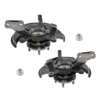 Front Left & Right Steering Knuckle & Wheel Hub Bearing Assembly for Toyota Camry (1997–2001) BCK5830K, 698-390, 698-391
