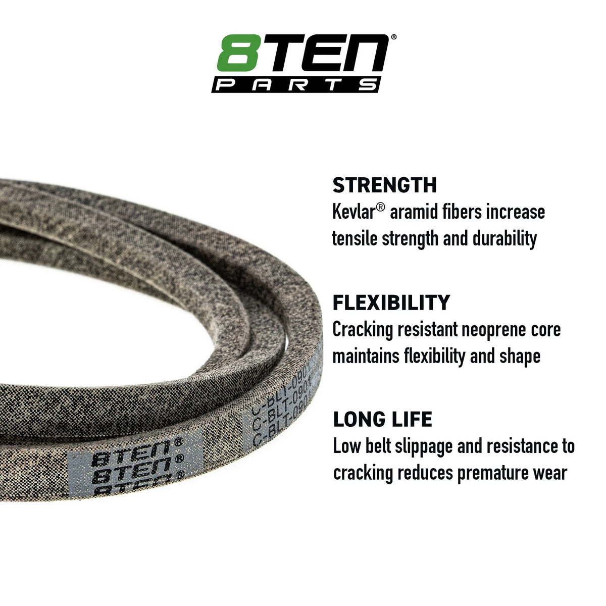 8TEN Kevlar Belt for Simplicity Cobalt LE (84003291, 116666, 342660)