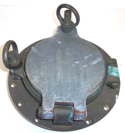 7" Heavy Brass Port Holes for Marine Use (Authentic, 11" Diameter)
