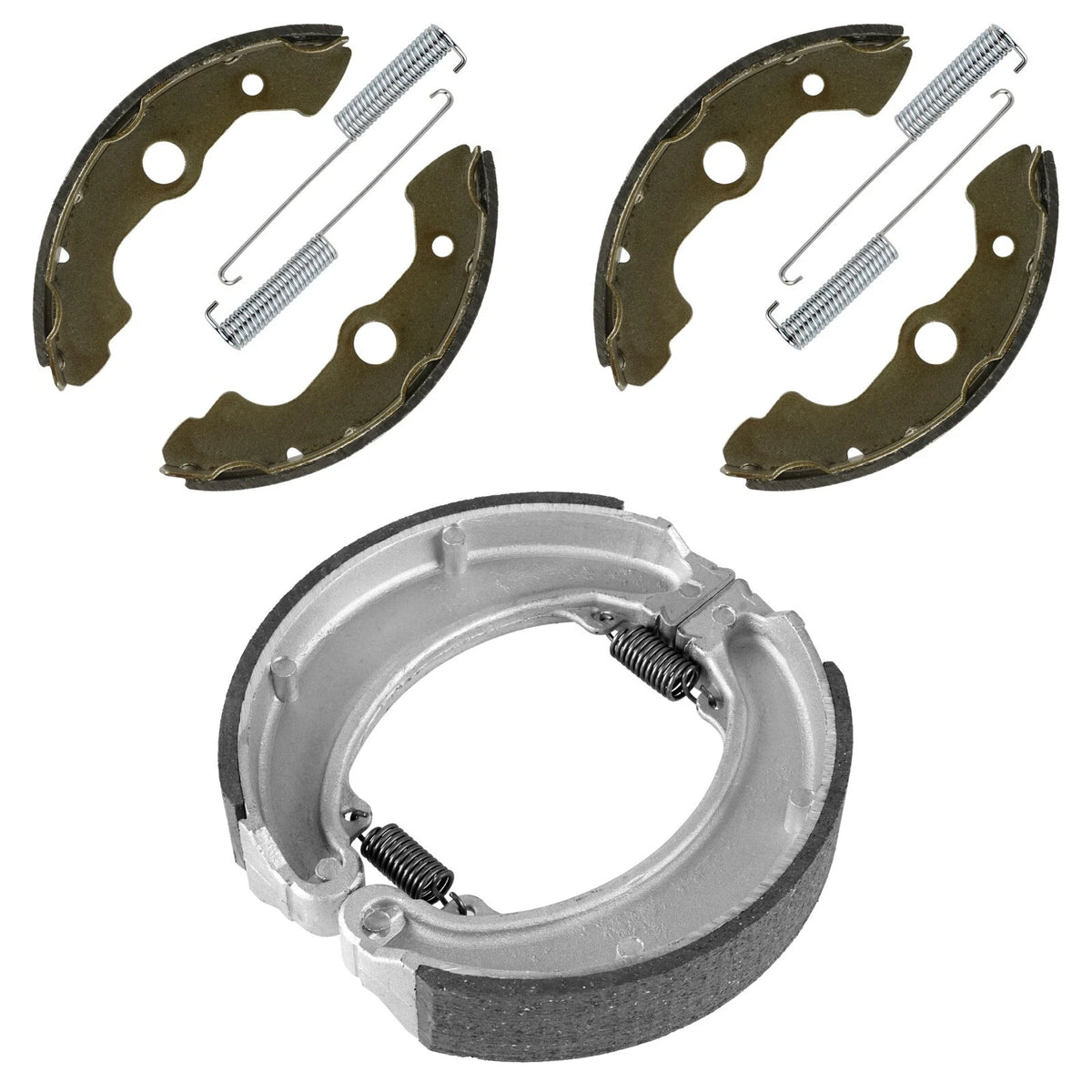 Front Rear Brake Shoes for Honda TRX300FW Fourtrax 300 4X4 (1988–2000) FL3849BS103HY