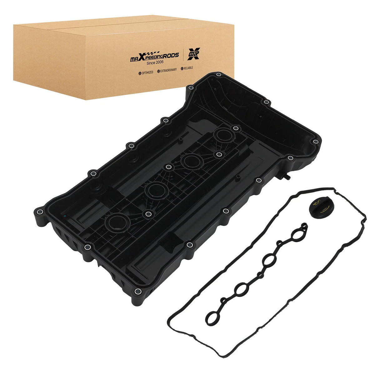 Engine Valve Cover Gasket Kit for Hyundai Genesis Coupe 2.0L Turbo (2010–2012) TSQCAH, 224102C400, 22410-2C400