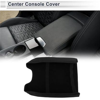 Center Console Cover for Ford F150 (2015–2020) Black 1 Pc