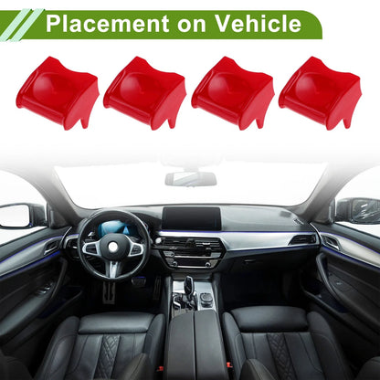 Set of 4 Window Switch Bezel Covers for Ford Mustang (2015–2020)