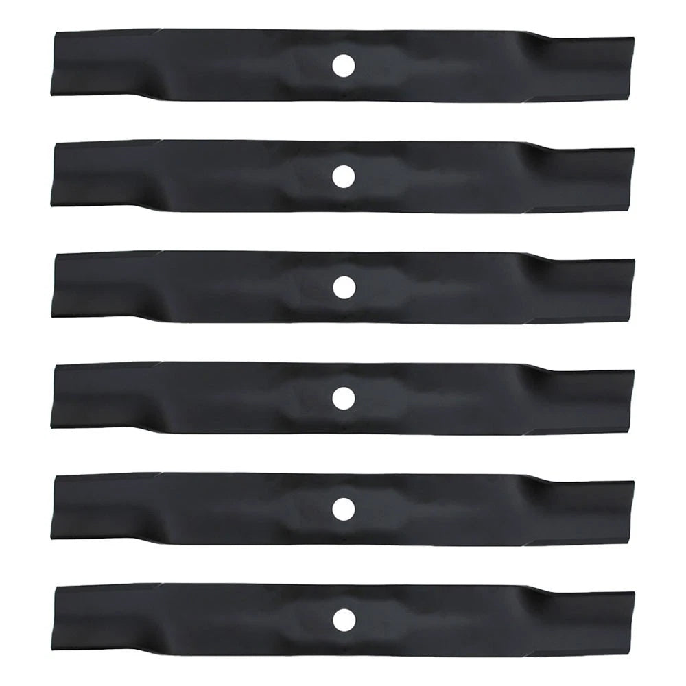 6X Hi-Lift Lawn Mower Blades for John Deere (Fits M158112)