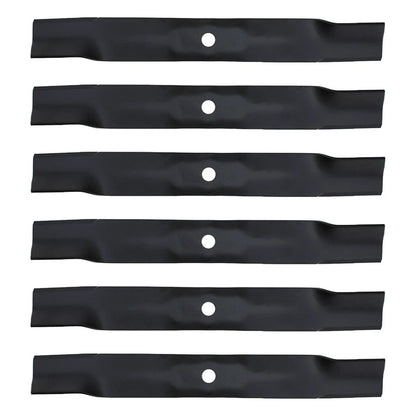 6X Hi-Lift Lawn Mower Blades for John Deere (Fits M158112)