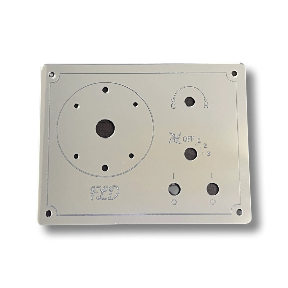 AC Control Panel Frame for FLD Sleeper (Red LED Lights) 33327108700264