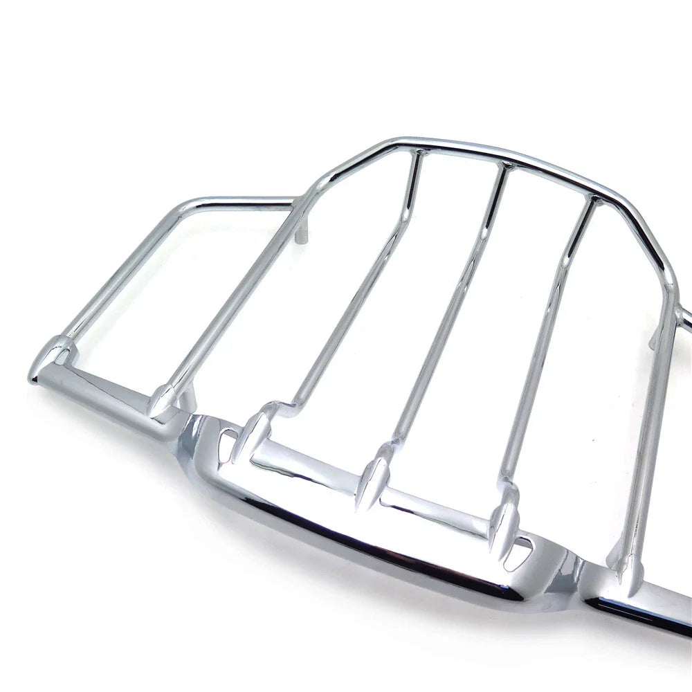 Chrome Luggage Rack for Harley Air Wing Tour Pak Trunk (1993–2013)