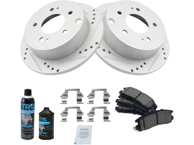 Brake Pad and Rotor Kit for Mitsubishi Eclipse (2006–2012) 65294YWRQ