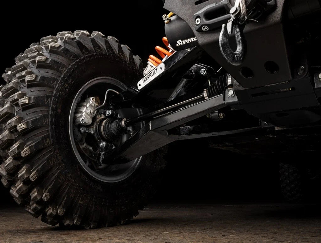 Assault High-Clearance A-Arms for Polaris RZR XP (1.5" Forward Offset)