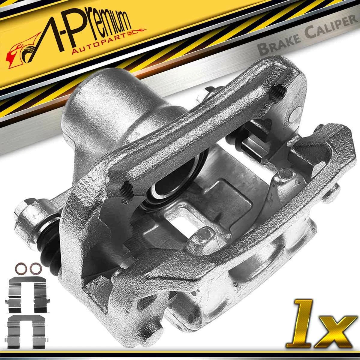 A-Premium Rear Driver Side Brake Caliper with Bracket for Kia Rondo (2007–2008) 582101D000, 582101D005, 19-B3427