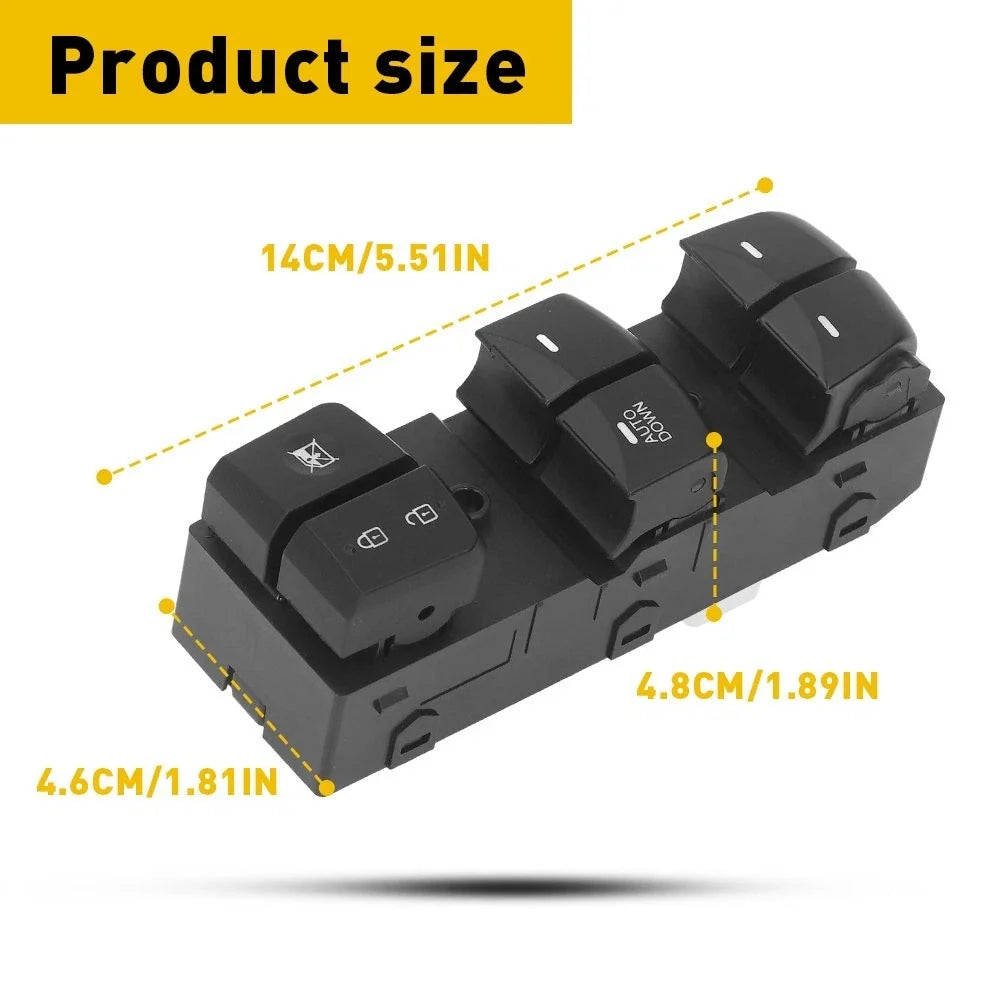 Power Window Master Switch 11 Pin for Hyundai Elantra (2011–2015)