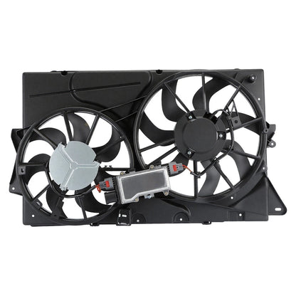 Cooling Fan Assembly for Ford Taurus Lincoln MKS (2010–2012) 17984248, RF365, RF321, BA5Z8C607E, BA5Z8C607D