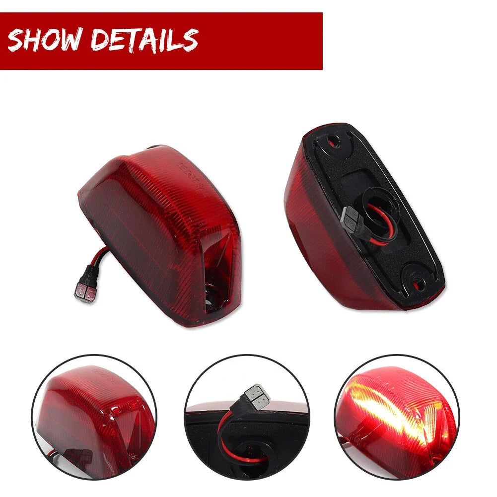 Set of 5 LED Rear Cab Roof Marker Lights for Ram ProMaster 1500 2500 3500 (2014–2023)
