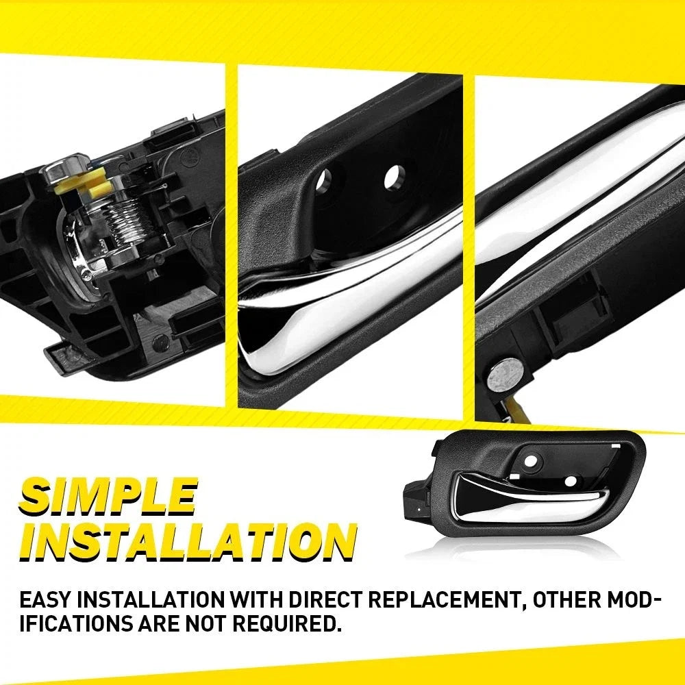 Rear Left Driver Side Interior Door Handle for Honda Accord Sedan (2003–2007) EPY