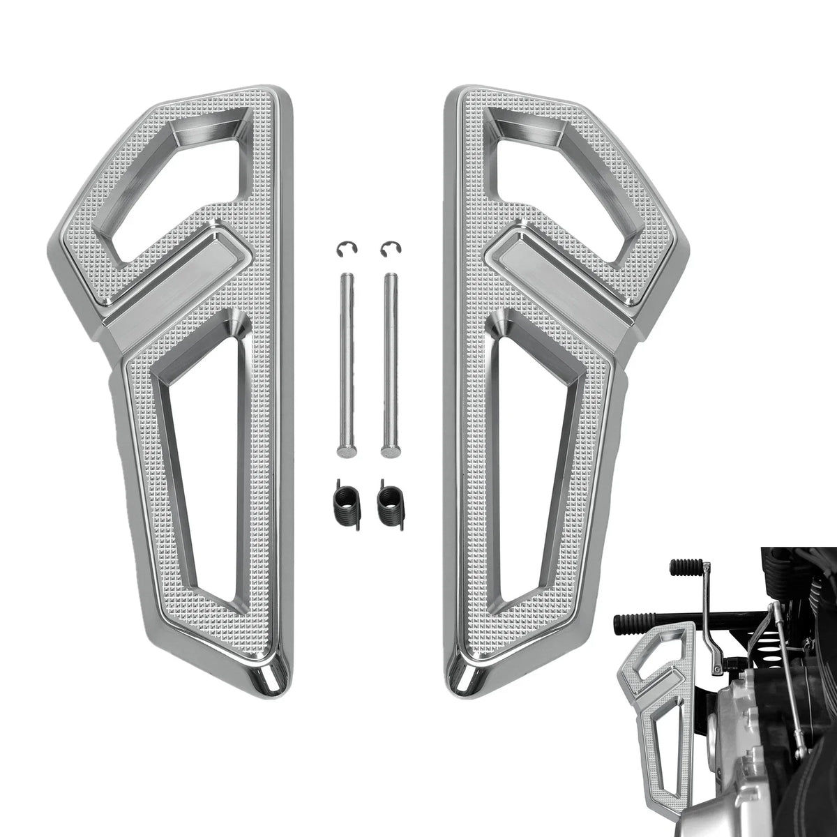 Driver Footboard Floorboard for Harley Softail Fat Boy Heritage Classic (2018–2023)