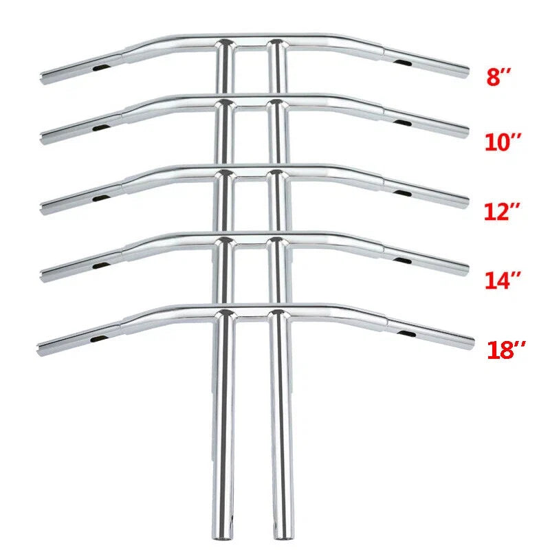 T-Bar Handlebar for Harley Sportster Low Rider (8/10/12/14/16 Inch, Chrome)