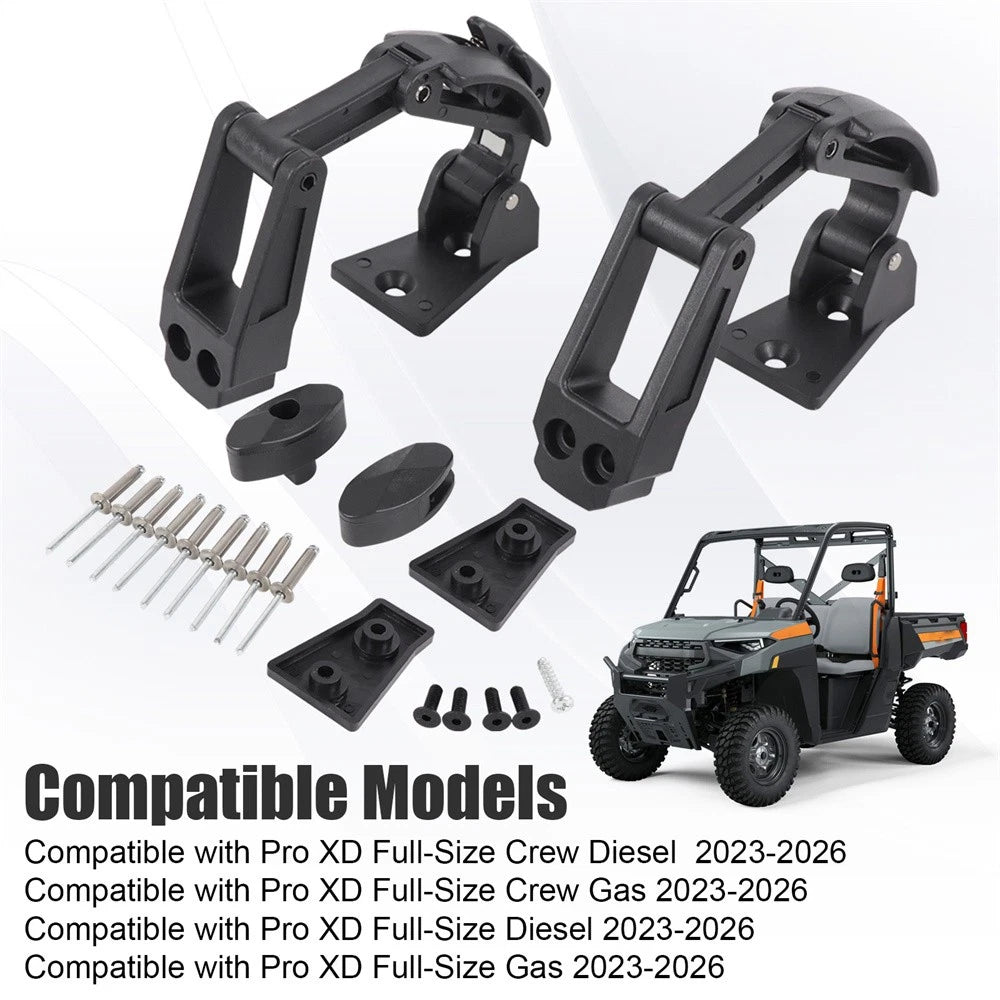 Clear Window Latch Hardware for Polaris Ranger Pro XD Crew (2206609)