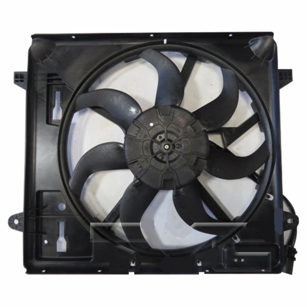 Radiator and A/C Condenser Fan Assembly for Jeep Wrangler (2012–2018) CH3115188, CLX-M0-624080-CL360A55