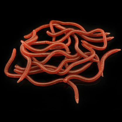 20pcs Artificial Earthworm Fishing Lures for Universal Use