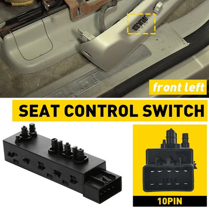 Seat Control Switch for Chevrolet Camaro (2010–2015) 25974714 EXV