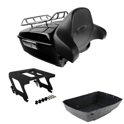 King Trunk Backrest Solo Mount for Harley Low Rider (2018–2025)