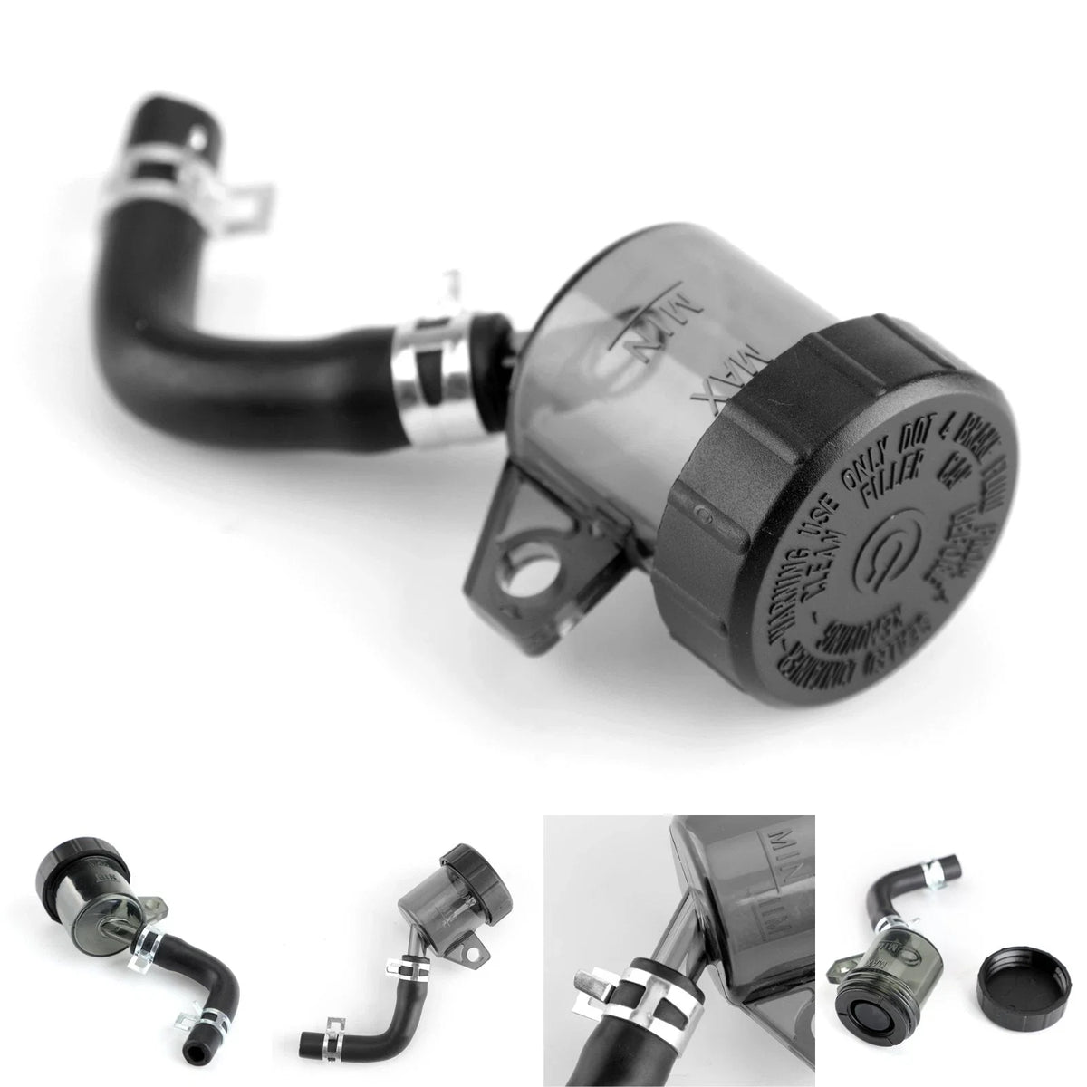 Rear Brake Clutch Master Cylinder Fluid Reservoir Cap for Universal Moto