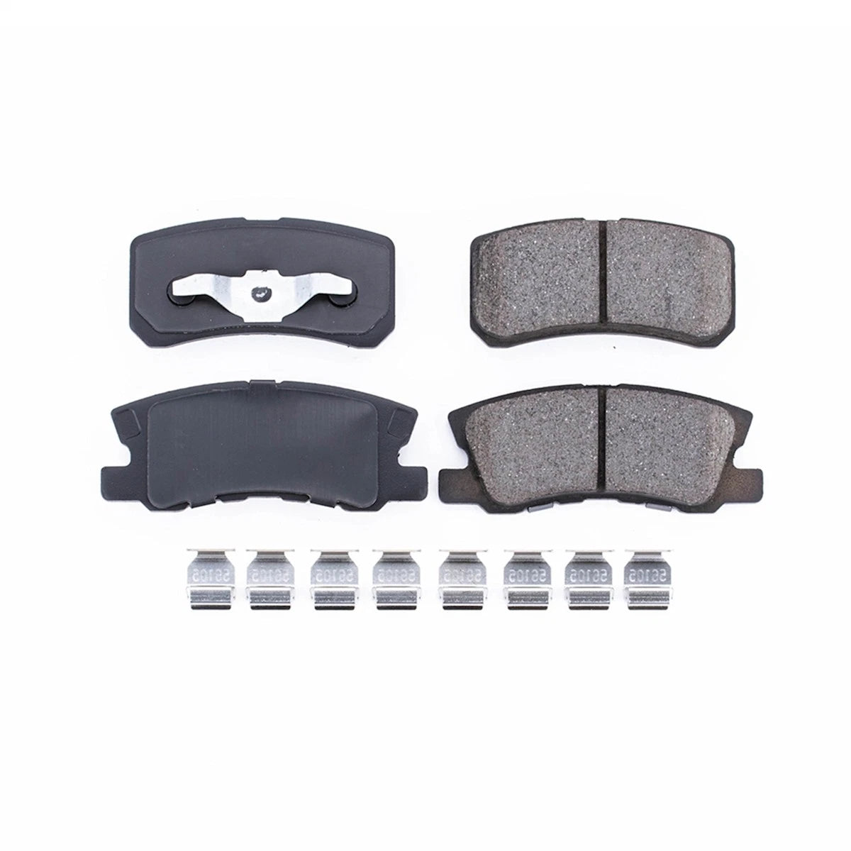 2X Powerstop Brake Pad Sets 17-868 for Jeep Patriot Compass Lancer (2005–2017)