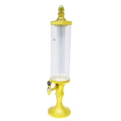 3L Beer Tower Dispenser with Ice Tube LED