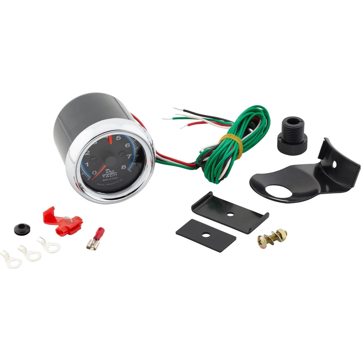 2.5 Inch Chrome Tachometer for Equus E6076 (8,000 RPM)