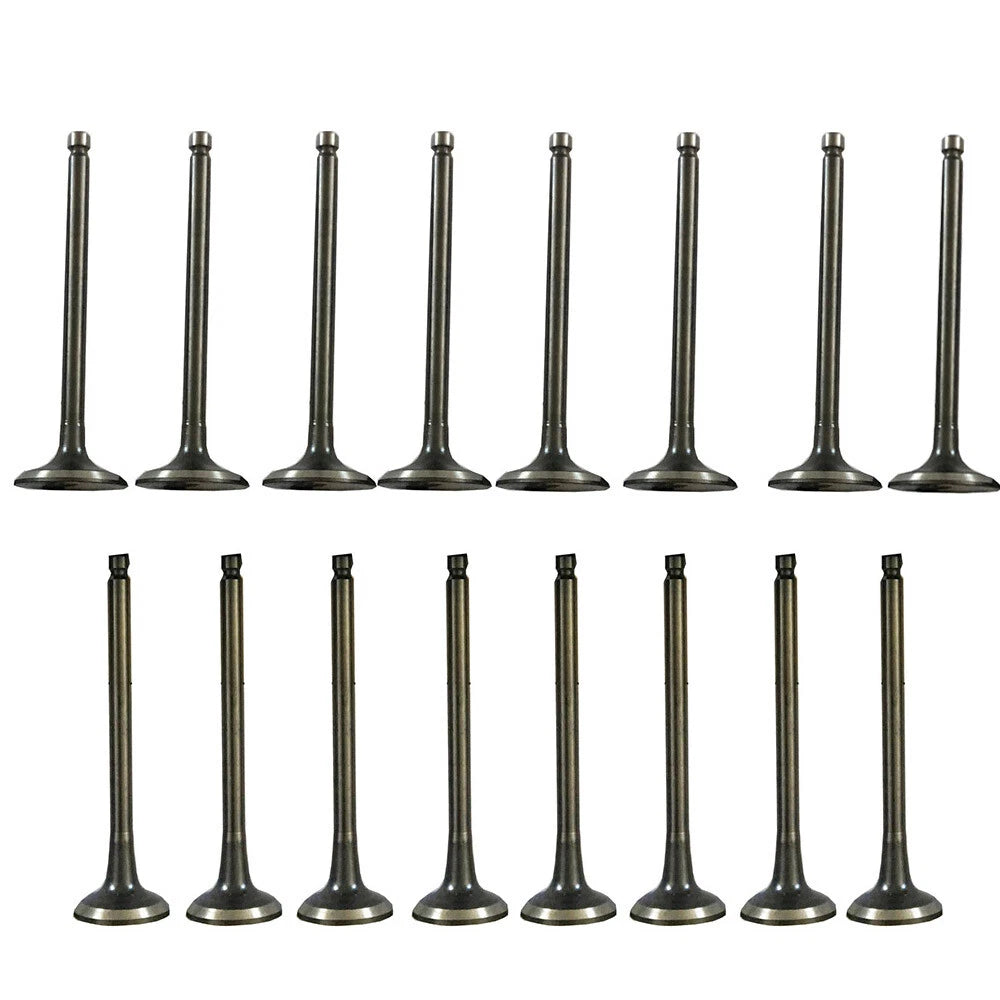 16X Exhaust & Intake Valves for Hyundai Accent Kia Rio (1996–2011) 10813, 13047