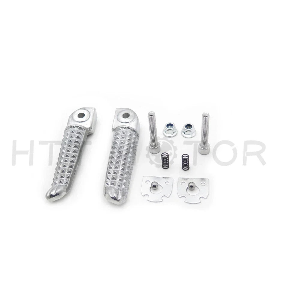 Silver Rear Foot Peg Footrest for Yamaha YZF R1 (2002–2012)