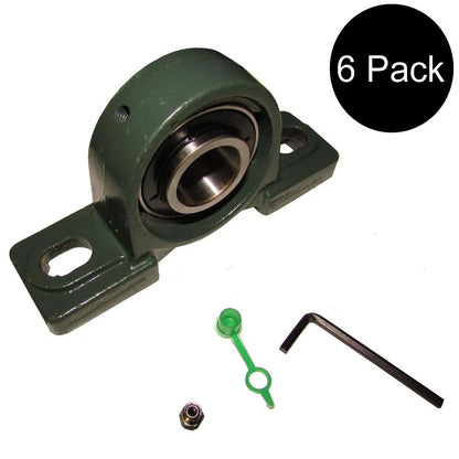 6X 1" Pillow Block Bearing for Woods