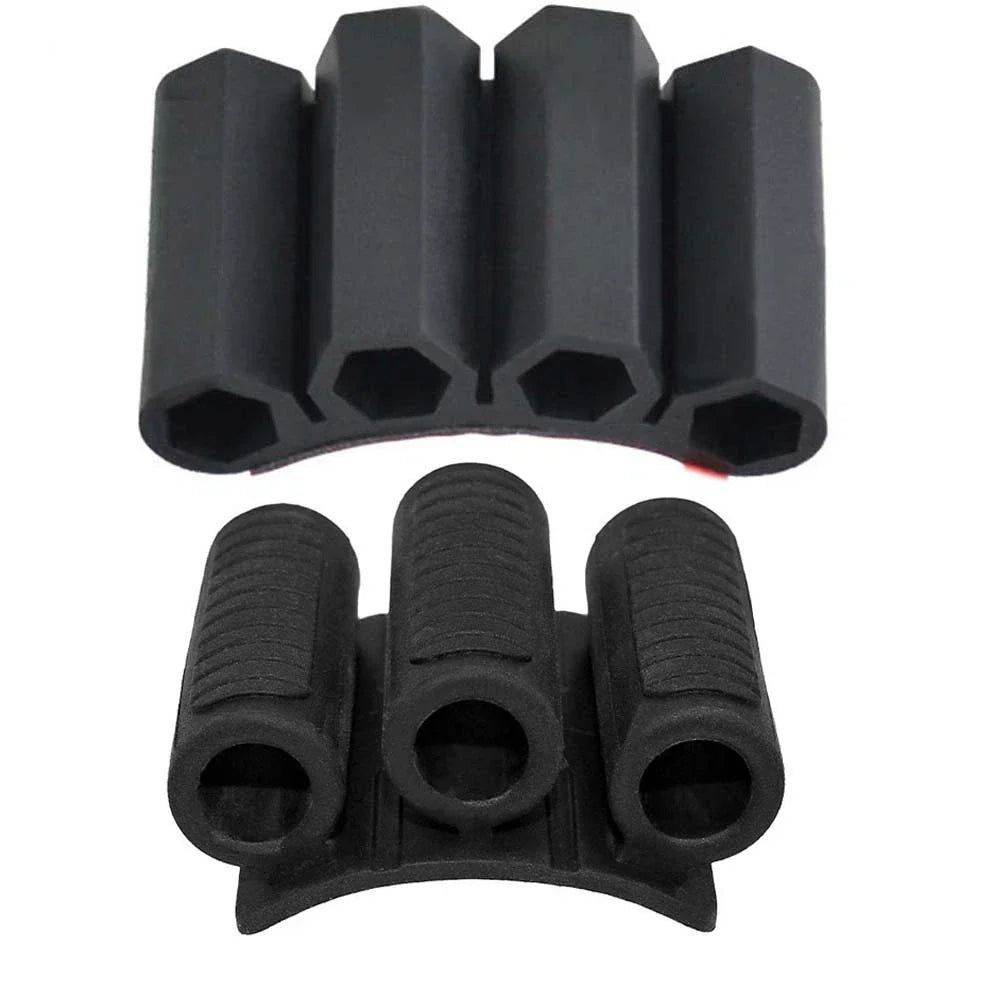 Side Mount Drill Bit Holder for Quick Change Drivers (3 & 4 Holes)