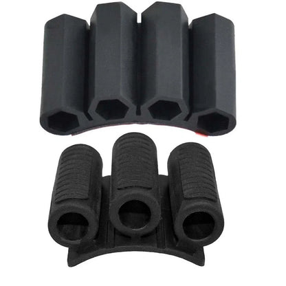 Side Mount Drill Bit Holder for Quick Change Drivers (3 & 4 Holes)