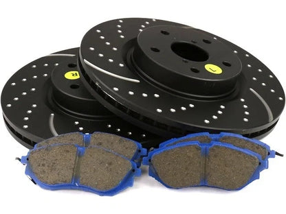 Front Brake Pad and Rotor Kit for Mazda Miata (1994–1997, 1999–2005) HP996ZY