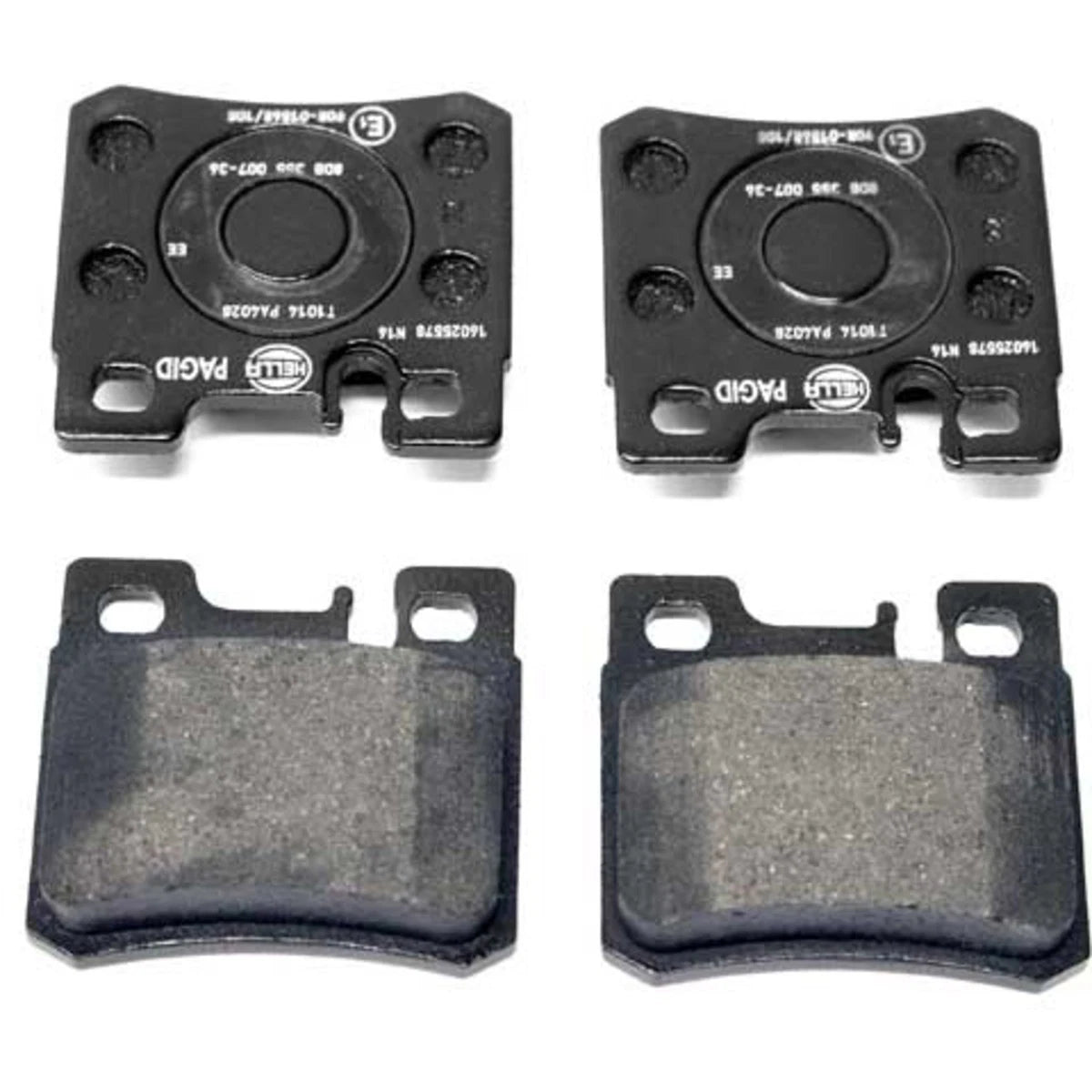 Set of 2 Brake Pad Sets for MB Mercedes C Class E (1994–2000) 355007361, P50009, GDB987, 005-420-17-20