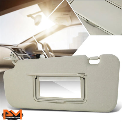 Right Side Sun Visor for Nissan Murano (2009–2014) w/ Mirror Gray