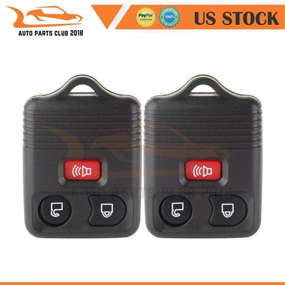 Set of 2 Keyless Key Fob Remote Cases for Ford F150 Expedition (1998–2010)
