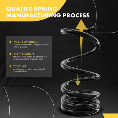 2X Front Coil Springs for Chevrolet Colorado GMC Canyon (2004–2008) RWD