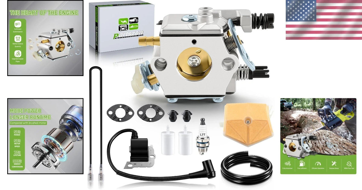 Carburetor Ignition Coil for Husqvarna 51 55