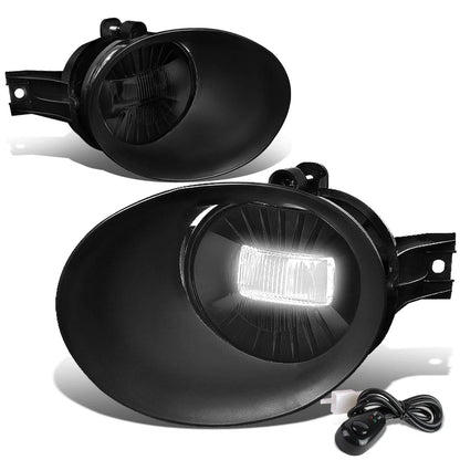High Power LED Fog Lights for Dodge Ram Truck (2002–2009) - Bezel & Switch