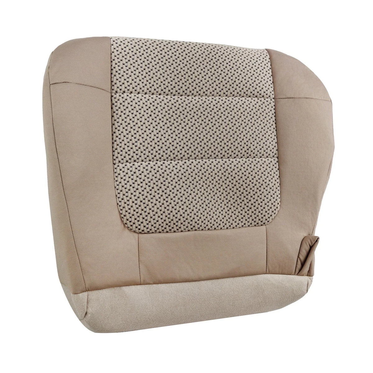 Brown Two-Tone Fabric Seat Cover for Ford F150 XLT (2000–2003)