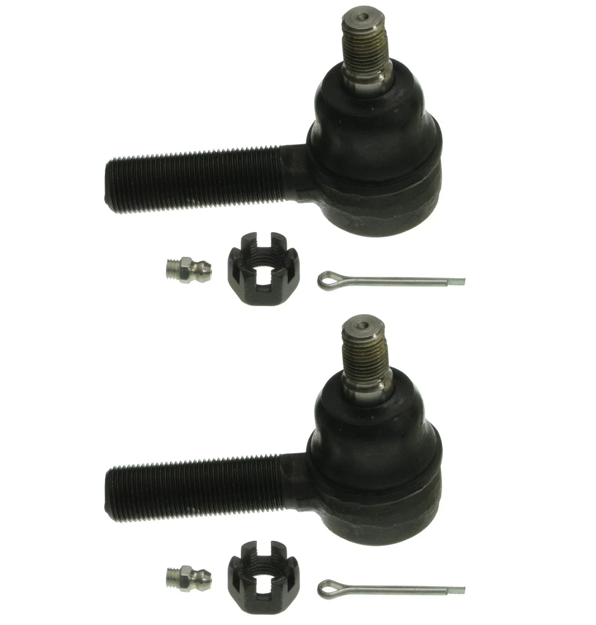 Set of 2 Front Outer Steering Tie Rod Ends for Jeep CJ7 Dodge P200 (ES140R)