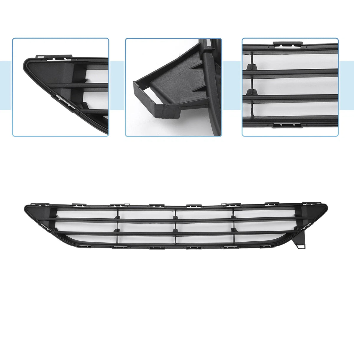 Front Lower Hood Bumper Grille Grill for Nissan Rogue (2016–2020) No.622546FL0A